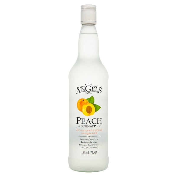 Angels Peach Schnapps 70cl, Case of 6 Angels