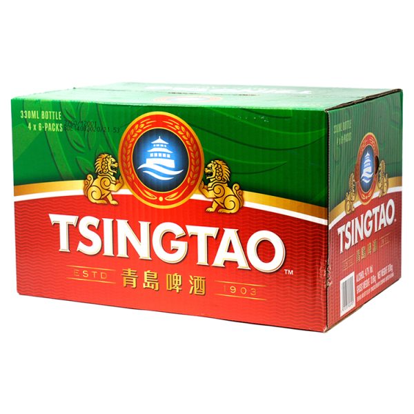 Tsingtao Premium Lager 24  x  330ml, Tsingtao