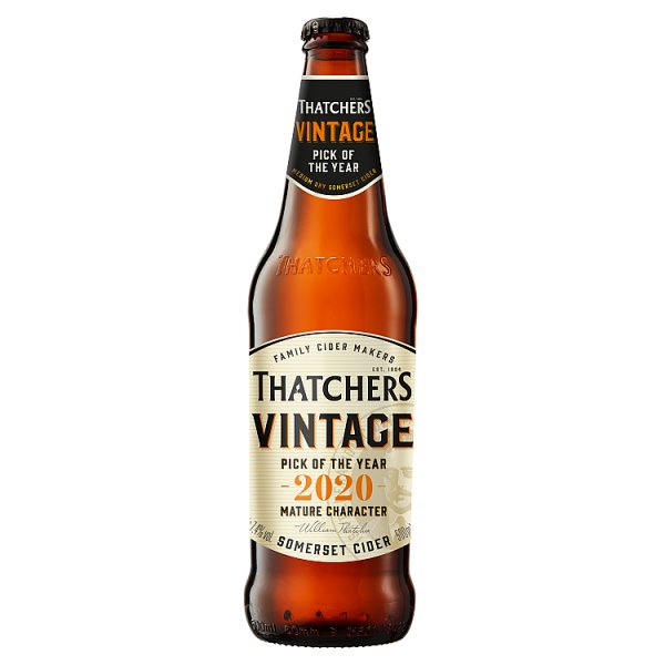 Thatchers Oak Aged Vintage Somerset Cider 500ml, Case of 6 Thatchers