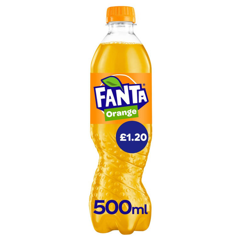 Fanta Orange 500ml [PM £1.20 ], Case of 12 Fanta