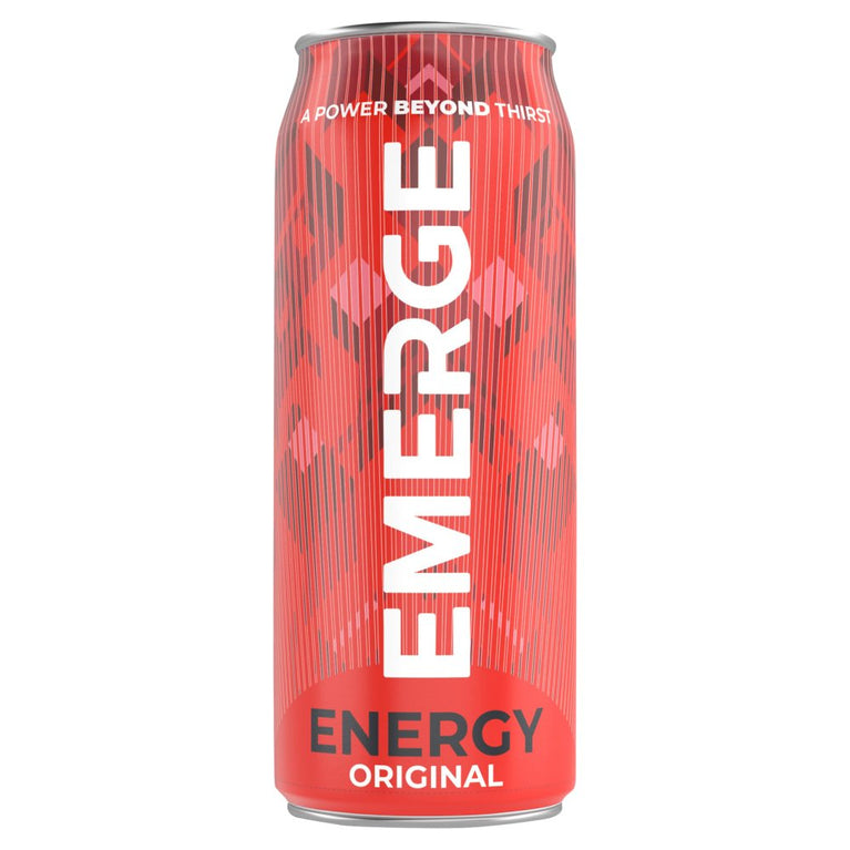 Emerge Energy Drink Original 250ml, Case of 24 Emerge