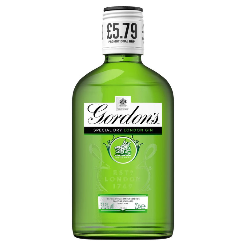 Gordon's London Dry Gin 20cl [PM £5.79 ], Case of 48 Gordon's