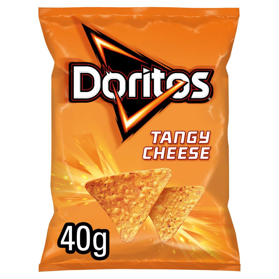 Doritos Tangy Cheese Tortilla Chips 40g, Case of 32 Doritos