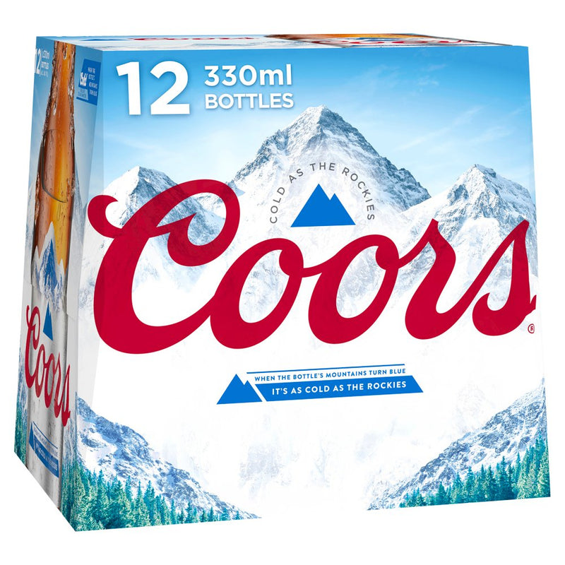 Coors  Lager 12 x 330ml Coors