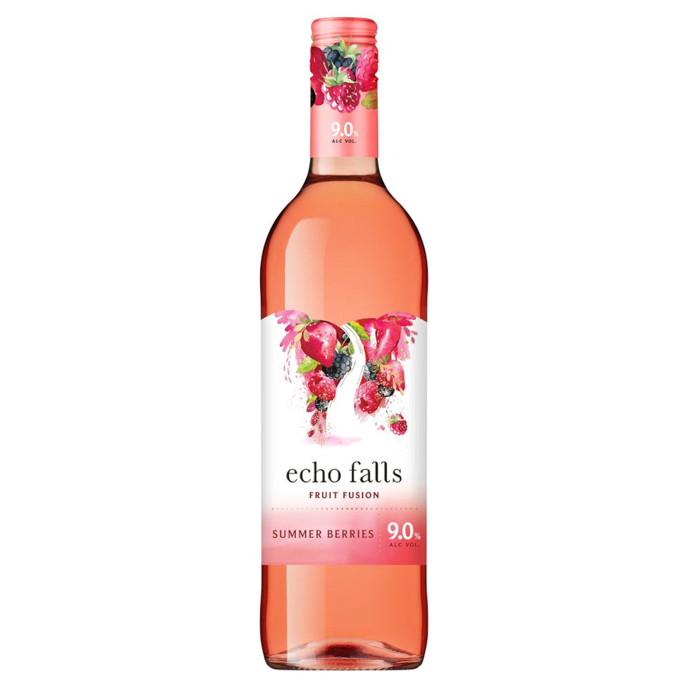 Echo Falls Summer Berries Fruit Fusion 750ml, Case of 6 Echo Falls