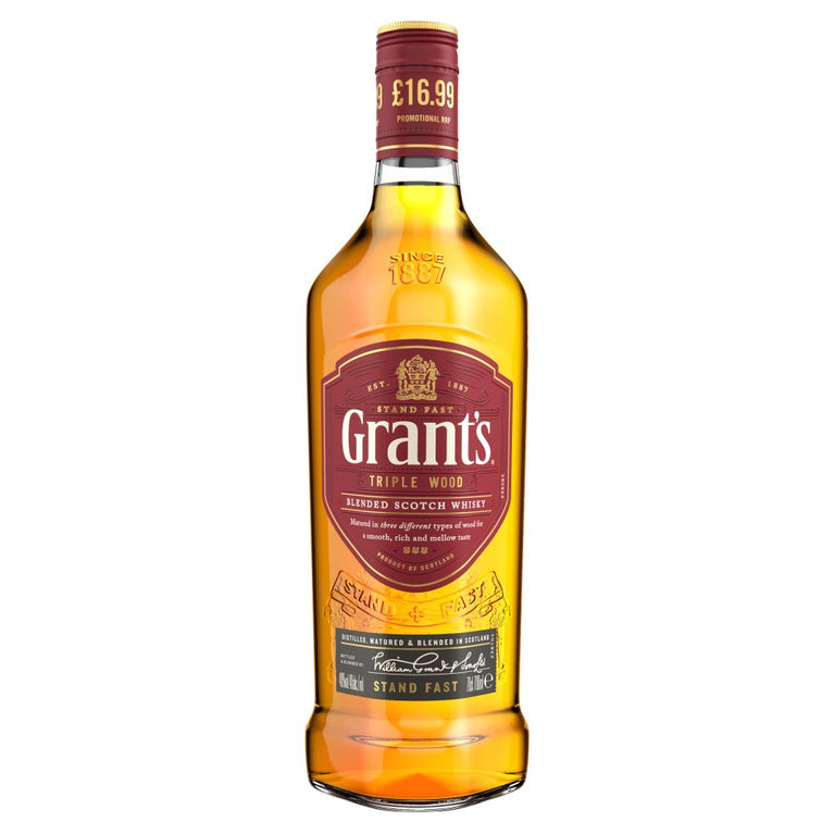 Grant's Blended Scotch Whisky 70cl [PM £16.99 ] Grant's