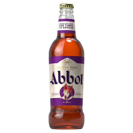 Greene King Abbot Ale 500ml, Case of 8 Greene King