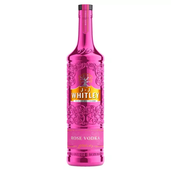 J.J Whitley Rose Vodka 70cl, Case of 6 J.J Whitley
