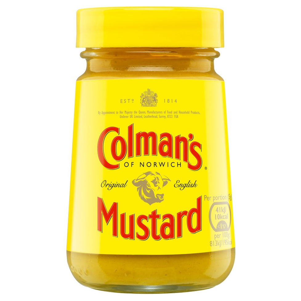 Colman's Original English Mustard 100 g, Case of 8 Colman's