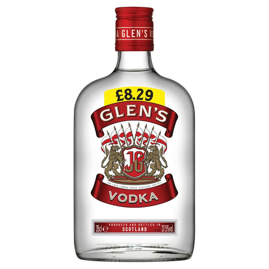 Glen's Vodka 35cl [PM £8.29 ], Case of 6 Glen's