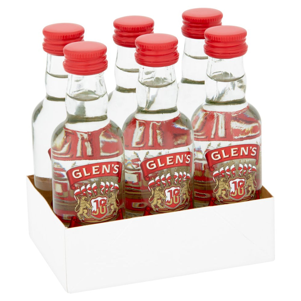 Glen's Vodka 5cl, 6x5cl Glen's