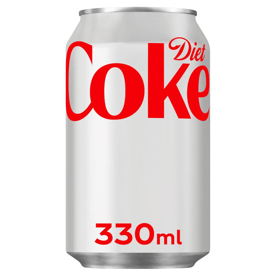 Diet Coke 330ml, Case of 24 Diet Coke