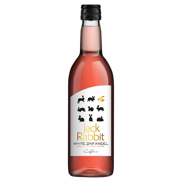 Jack Rabbit White Zinfandel 187ml, Case of 12 Jack Rabbit