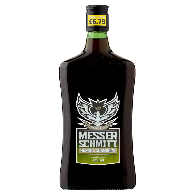 MESSER SCHMITT Herbal Schnapps 50cl [PM £6.79 ] Messer Schmitt