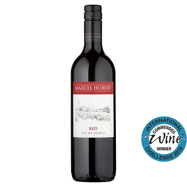 Marcel Hubert Red Wine 75cl, Case of 6 Marcel Hubert