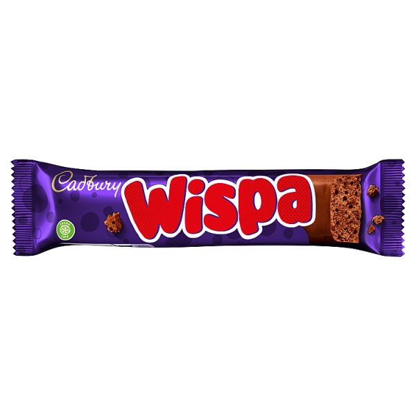 Cadbury Wispa Chocolate Bar 36g, Case of 48 Cadbury