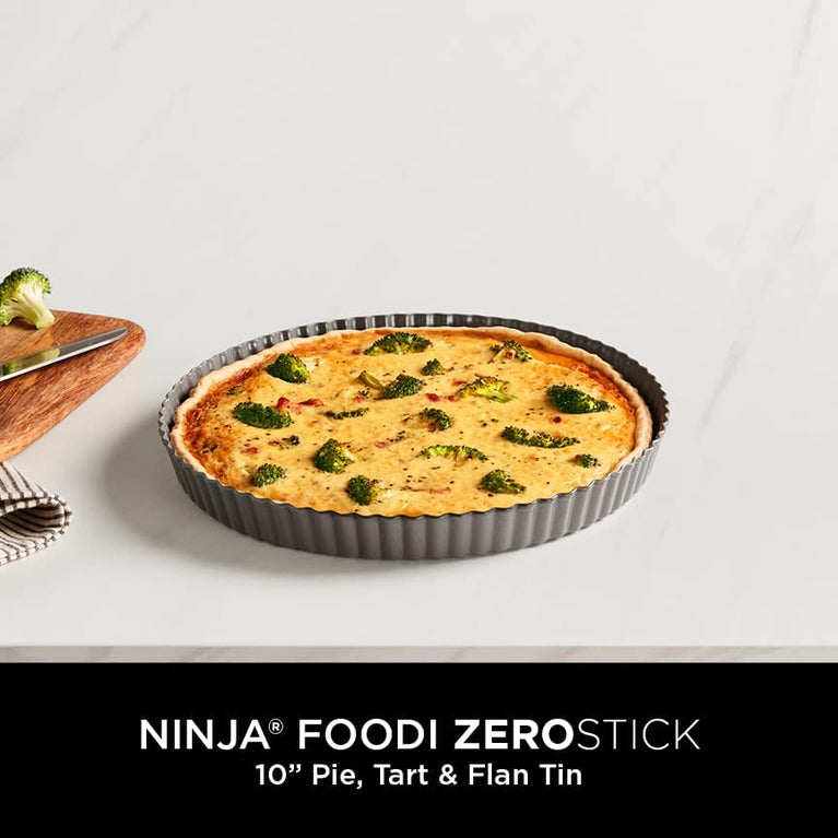 Ninja Foodi ZEROSTICK Pie, Tart & Flan Tin, 10” / 25cm Ninja