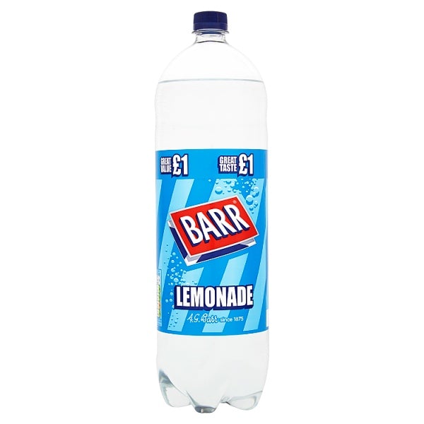 Barr Lemonade 2L Bottle PMP £1.19 or 2 for £2 [PM £1.19 2 for £2.00 ], Case of 6 Barr
