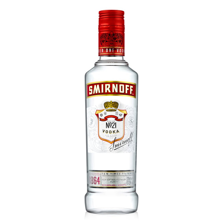 Smirnoff No.21 Vodka 35cl PMP £9.99, Case of 24 Smirnoff
