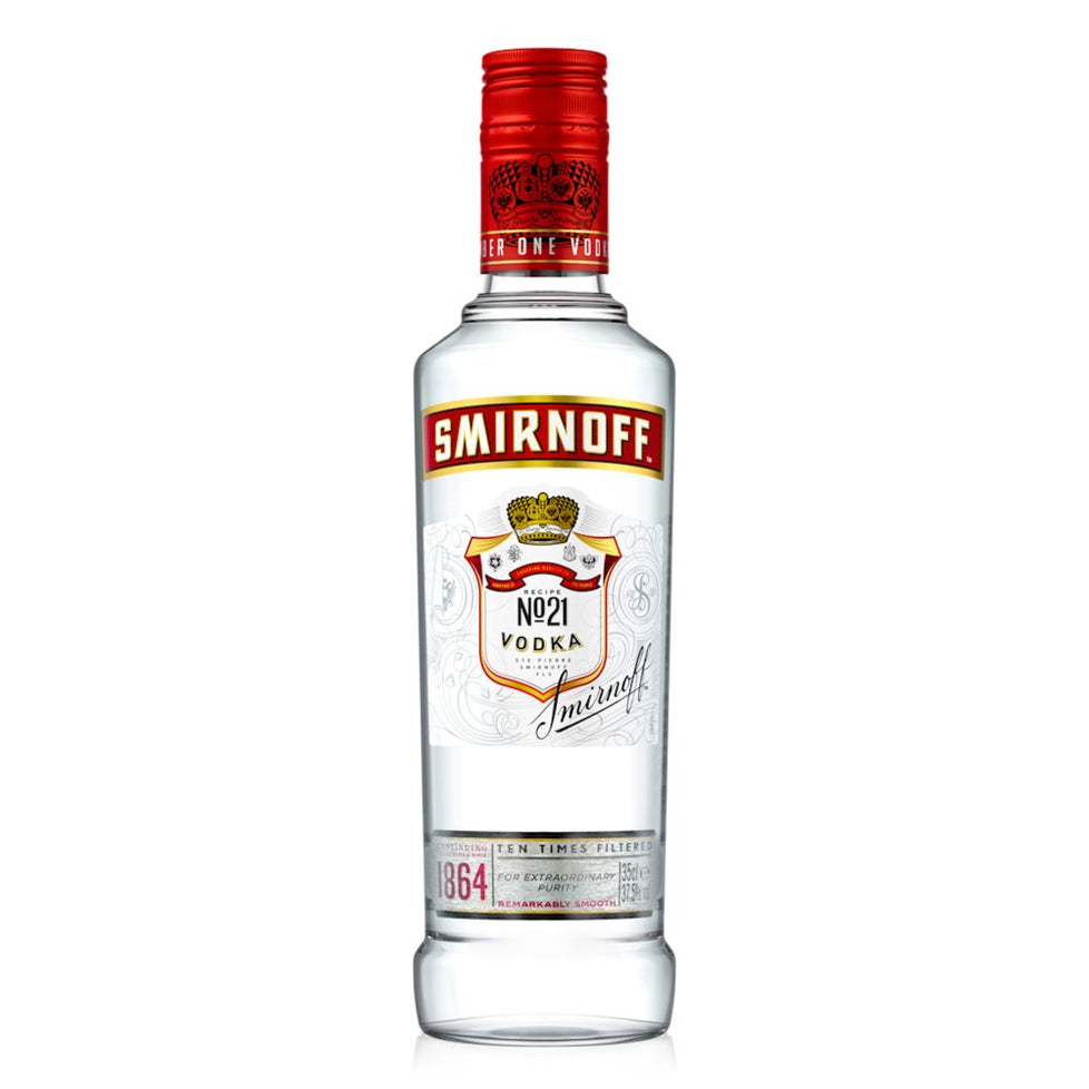 Smirnoff No.21 Vodka 35cl PMP £9.99, Case of 6 Smirnoff