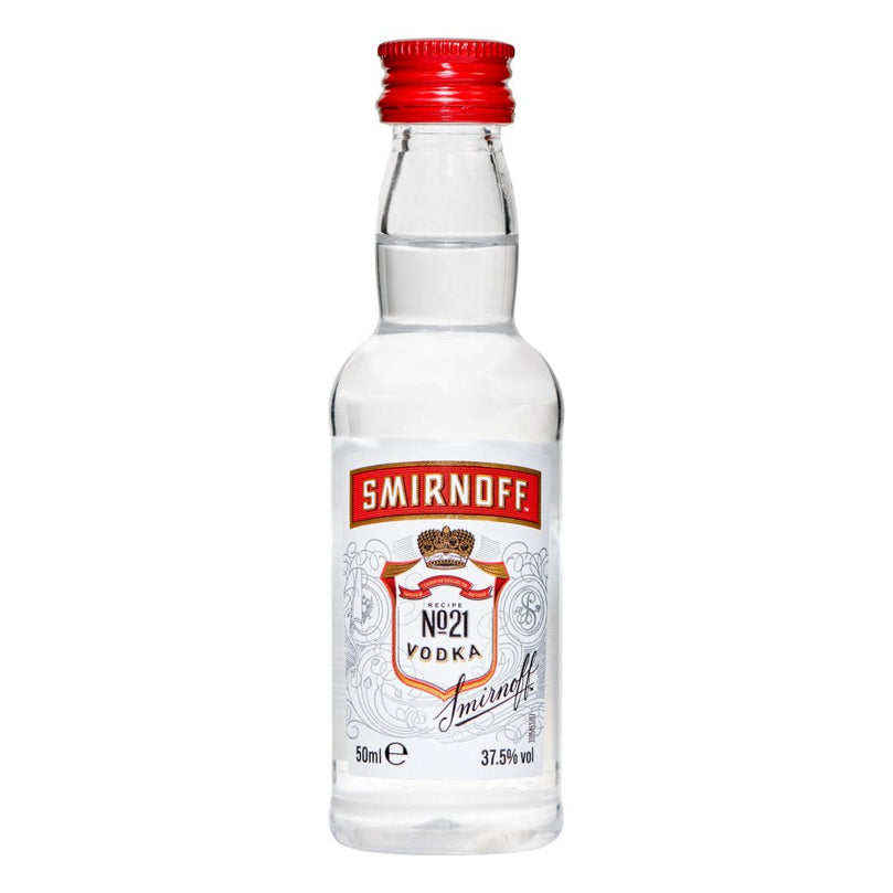 Smirnoff No. 21 Vodka 5cl, Case of 12 Smirnoff