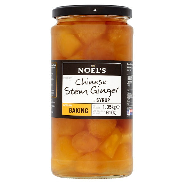 Noel's Chinese Stem Ginger in Syrup 1.05kg, Case of 6 Noel's