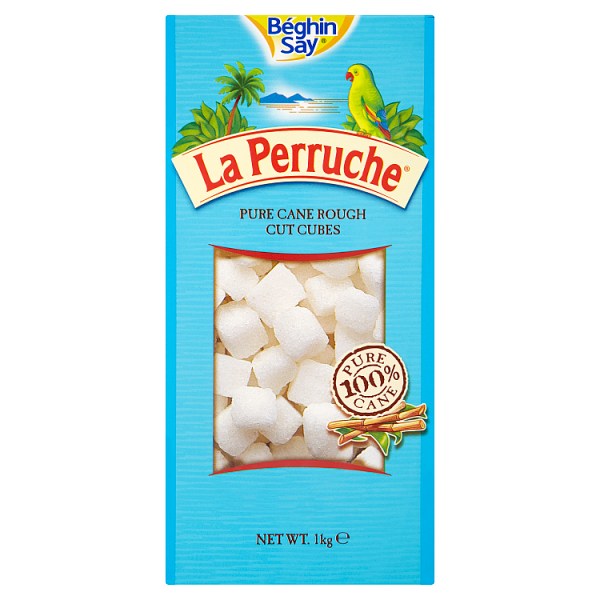 Beghin Say La Perruche Pure Cane Rough Cut Cubes 1kg British Hypermarket-uk Beghin Say