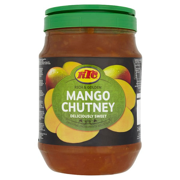 KTC Mango Chutney 2.6kg, Case of 2 KTC