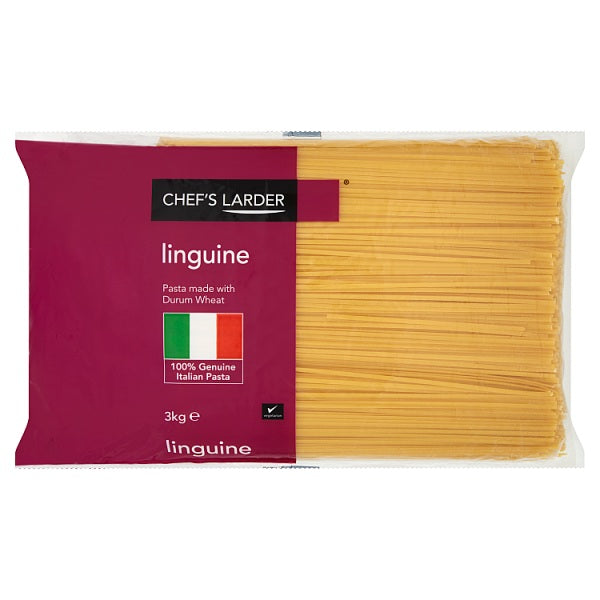 Chef's Larder Linguine 3kg, Case of 4 Chef's Larder