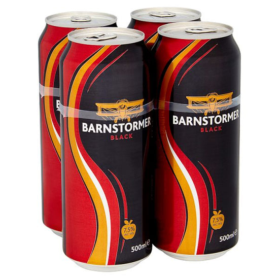 Barnstormer Black Dry Cider 500ml, Case of 24 Barnstormer