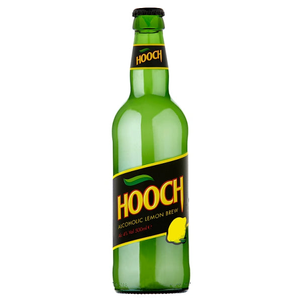 Hooch Alcoholic Lemon Brew 500ml, Case of 12 Hooch