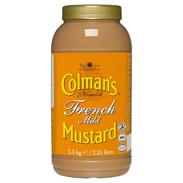 Colman's French Mild Mustard 2.25L Colman's