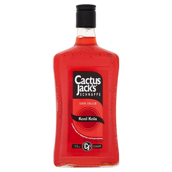 Cactus Jack's Schnapps Kool Kola 70cl, Case of 6 Cactus Jack's