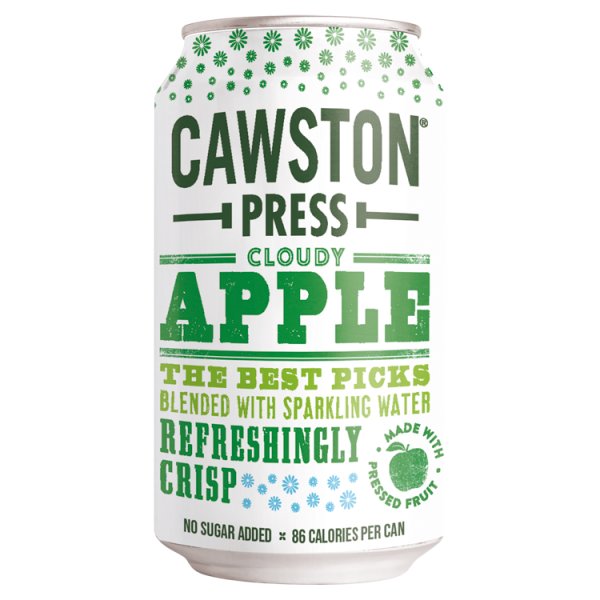 Cawston Press Sparkling Cloudy Apple 330ml, Case of 24 Cawston Press