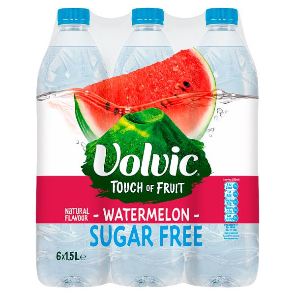 Volvic TOF W/Melon Sugr Free, Case of 6 Volvic