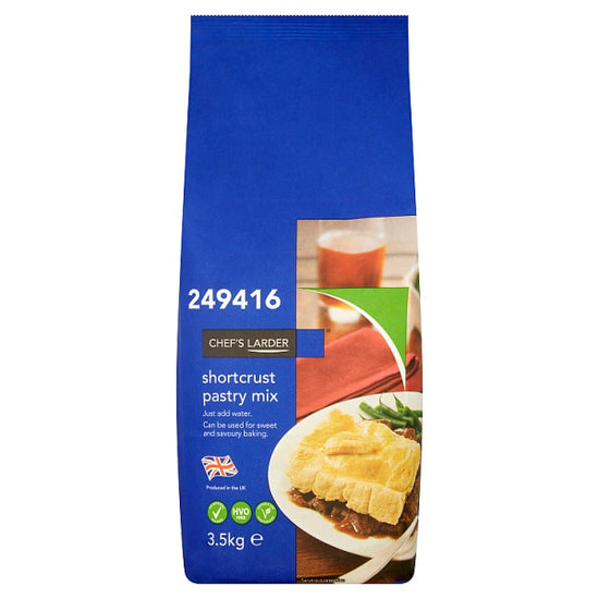 Chef's Larder Shortcrust Pastry Mix 3.5kg, Case of 4 Chef's Larder