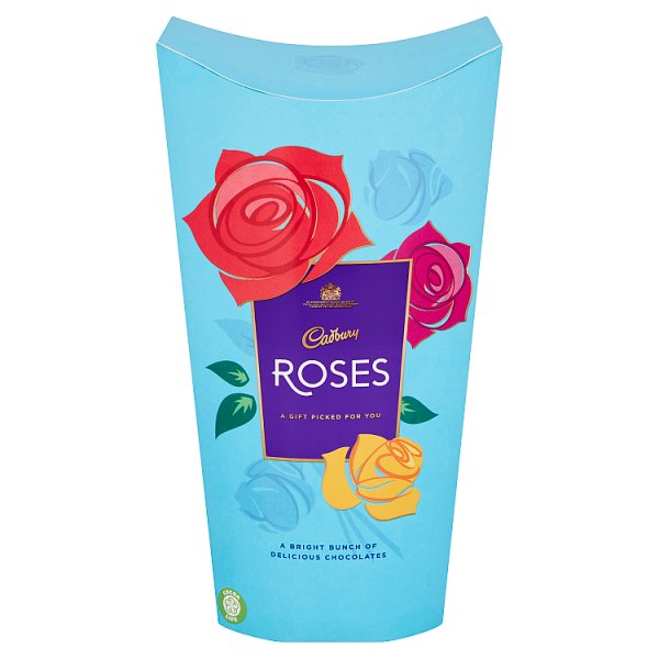 Cadbury Roses Chocolate Carton 290g, Case of 6 British Hypermarket-uk Cadbury