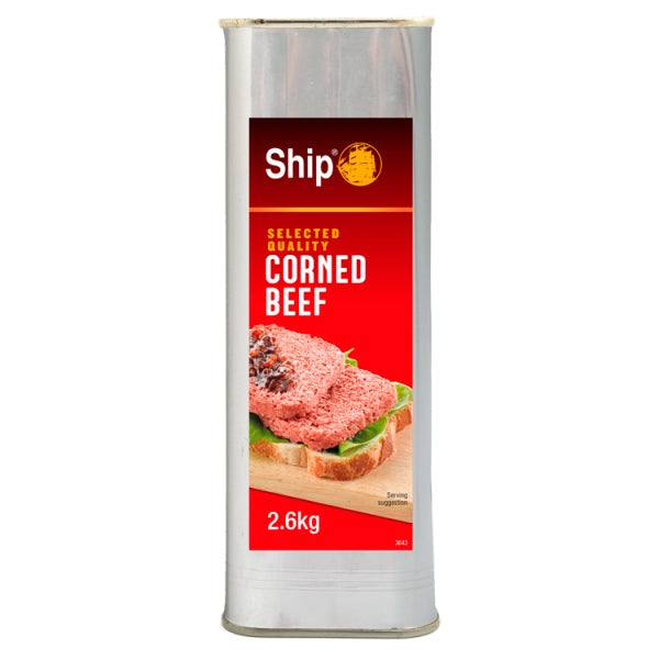 Ship Corned Beef 2.6kg ship