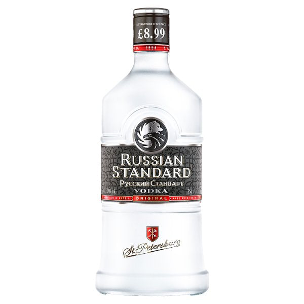 Russian Standard Original Vodka 35cl, Case of 6 British Hypermarket-uk Russian Standard