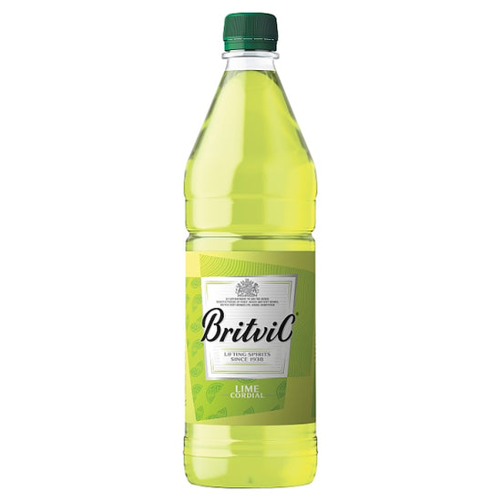 Britvic Lime Cordial 1 Litre, Case of 12 Britvic