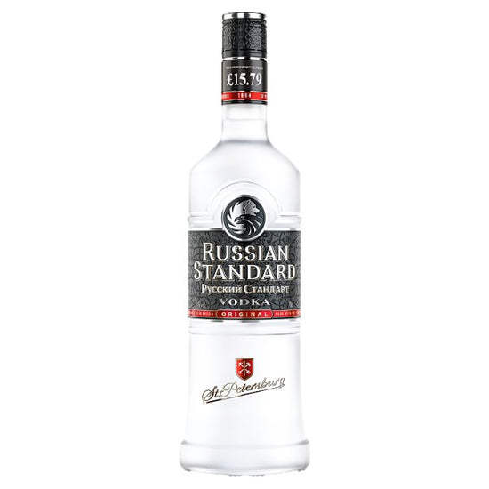 Russian Standard Original Vodka 70cl, Case of 6 British Hypermarket-uk Russian Standard