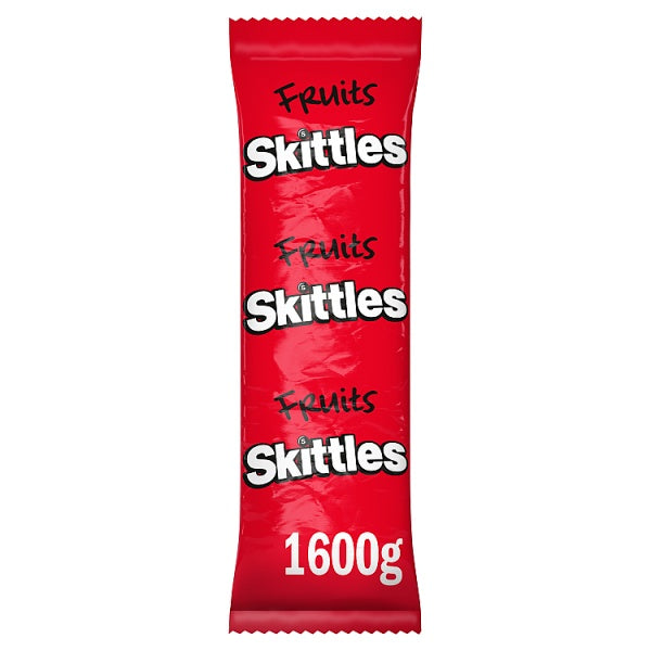 Skittles Fruits Sweets Bulk Vending Bag 1600g, Skittles