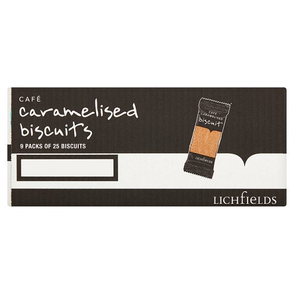 Lichfields 225 Cafe Caramelised Biscuits Lichfields