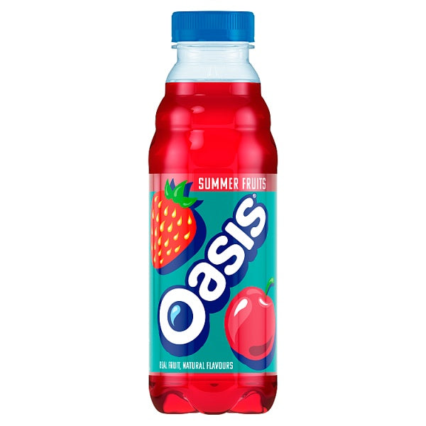 Oasis Summer Fruits 500ml, Case of 12 Oasis