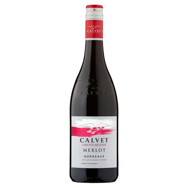 Calvet Limited Release Merlot 75cl, Case of 6 Calvet