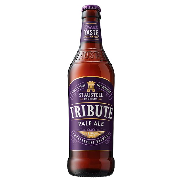 St Austell Brewery Tribute Pale Ale 500ml, Case of 8 British Hypermarket-uk St Austell Brewery