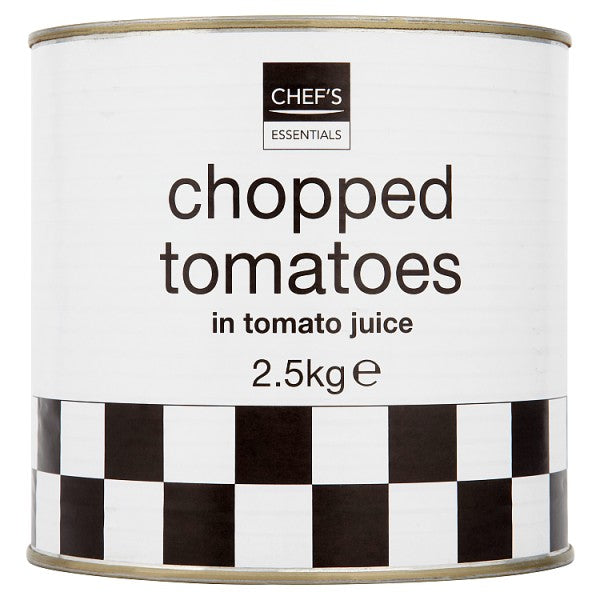 Chef's Essentials Chopped Tomatoes in Tomato Juice 2.5kg, Case of 6 Chef's Essentials