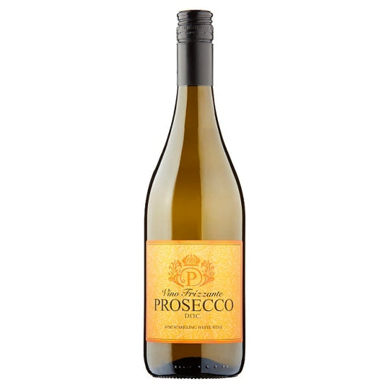 Prosecco D.O.C. Vino Frizzante Semi Sparkling White Wine 75cl British Hypermarket-uk Prosecco D.O.C.