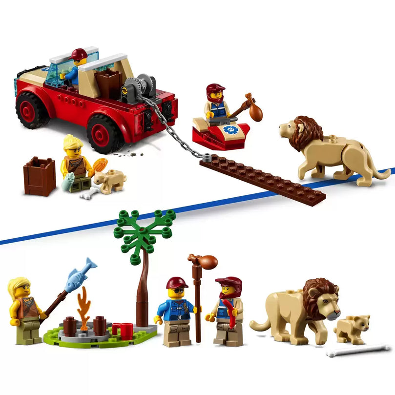 LEGO City Wildlife Rescue Off-Roader - Model 60301 (4+ Years) Lego
