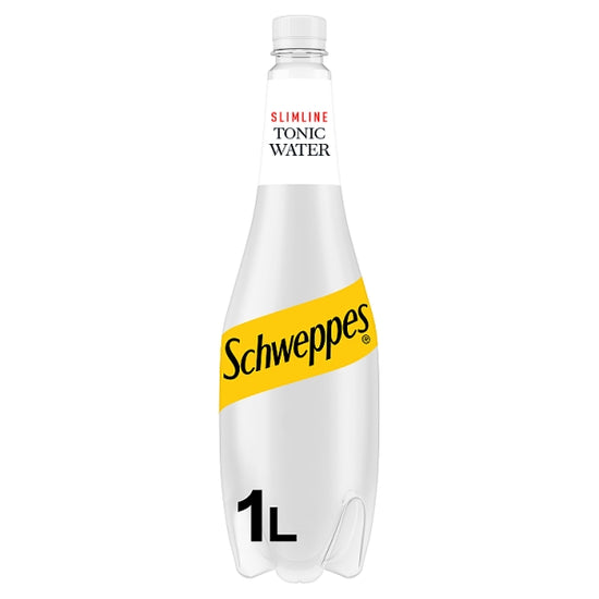 Schweppes Slimline Tonic Water 1L, Case of 6 Schweppes